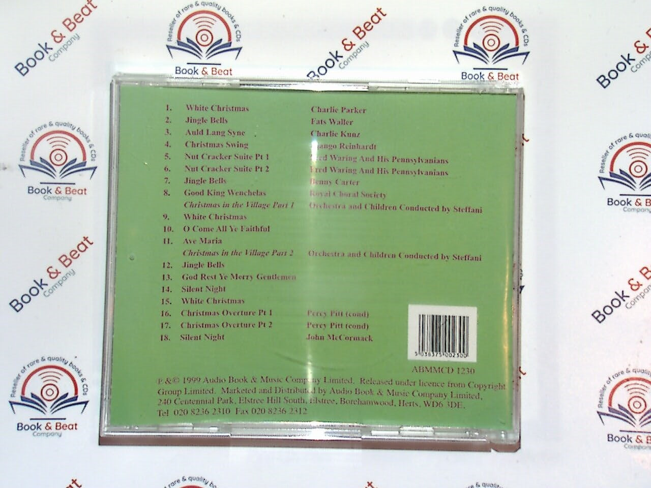 White Christmas CD, 1999, Various Artists, Charlie Parker, Christmas Classics, Jazz Holiday Music, Festive Album, Mint Condition, Collectible CD, Holiday Favorites, Vintage Christmas Music, Bookandbeat