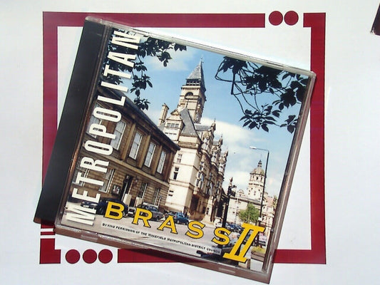 
Bookandbeat.com, Wakefield Metropolitan Band, Metropolitan Brass Vol II, Brain Dyson, CD, Brass Band Music, Instrumental, British Brass Band, Traditional Brass, Classical Music, Wind Ensemble, Concert Band, Collectible, Music Album, Brass Ensemble, Orchestral Sounds,