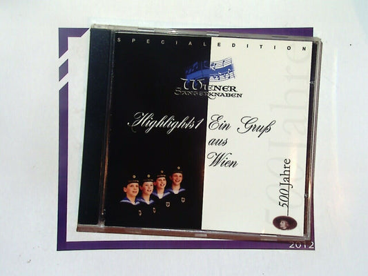 Wiener Sängerknaben, Vienna Boys' Choir, Ein Grup aus Wien, Highlights 1, Special Edition, CD, Mint, Classical Music, Choral Music, Boys' Choir, Austrian Choir, Collectible, New Condition, Vocal Ensemble, Rare
