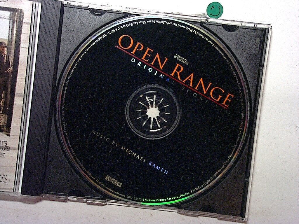 Michael Kamen, Open Range, Original Motion Picture Score, CD, Film Score, Western Movie Soundtrack, Orchestral Music, Cinematic Music, Instrumental, Collectible, Epic Soundtrack, Movie Music, Music Album, Classical Composition, Movie Score, Iconic Composer, bookandbeat.com