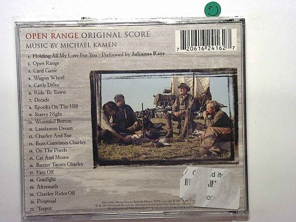 Michael Kamen, Open Range, Original Motion Picture Score, CD, Film Score, Western Movie Soundtrack, Orchestral Music, Cinematic Music, Instrumental, Collectible, Epic Soundtrack, Movie Music, Music Album, Classical Composition, Movie Score, Iconic Composer, bookandbeat.com