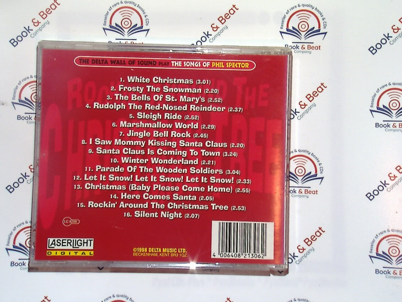 Delta Wall of Sound, Rockin' Around Christmas Tree, Christmas rock music, holiday hits, festive rock songs, Christmas classics, holiday party music, rock and roll Christmas, Christmas tree songs, rockabilly Christmas, holiday compilation, seasonal rock music, Bookandbeat.com Christmas CD, Christmas album, Christmas music for parties, Christmas rock playlist, classic Christmas songs, festive rock tunes, holiday rock CD, Christmas music collection.