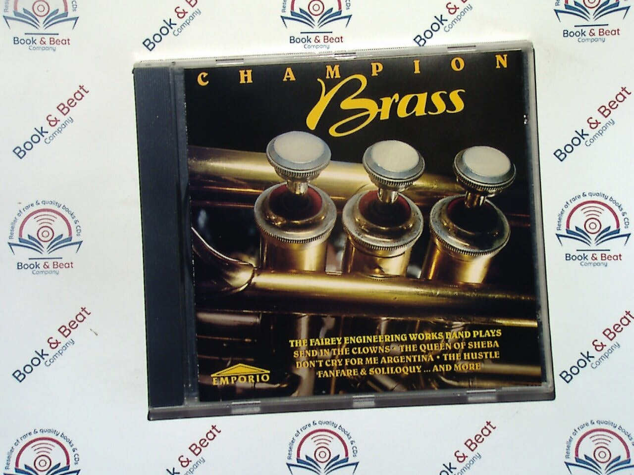 Wind music

UK brass band

Orchestral brass

Marching music

Instrumental

Historical band

Fairey Engineering Works Band

Contest winner

Competition band

Classical

Champion Brass

Champion band

CD

Brass classics

Bookandbeat.com

