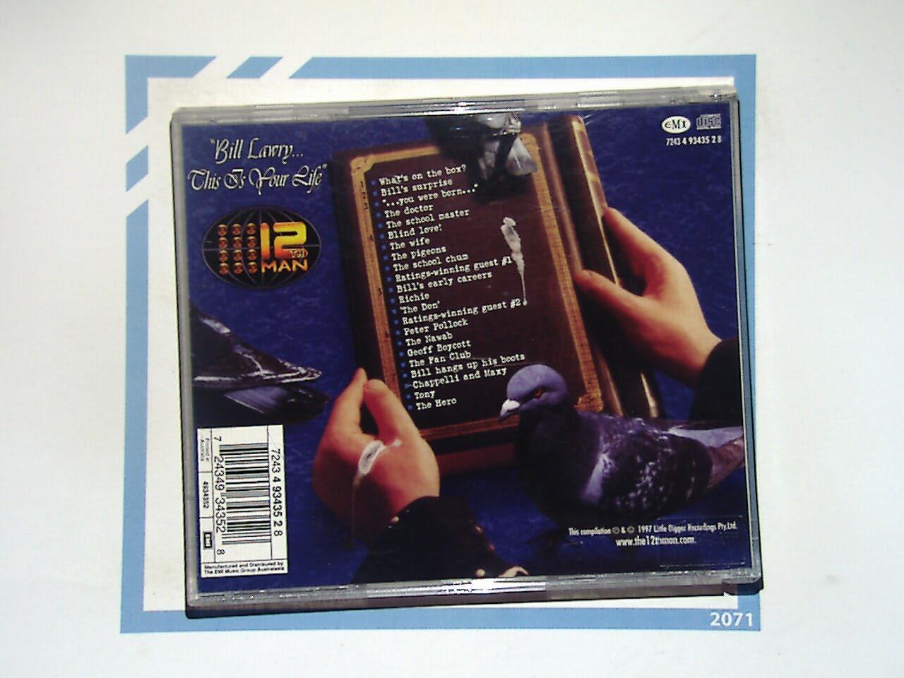 bookandbeat.com, CD, 12th Man, This Is Your Life, Bill Lawry, comedy album, cricket commentary parody, Australian humor, sports satire, impersonations, classic comedy, iconic cricket moments, radio broadcast style, sports entertainment, cult classic, bookandbeat.com,new CDs, used CDs, new books, used books, online music store, online bookstore, rare CDs, rare books, affordable books, affordable CDs, book lovers, music enthusiasts, collectible CDs, vintage books,DVD,