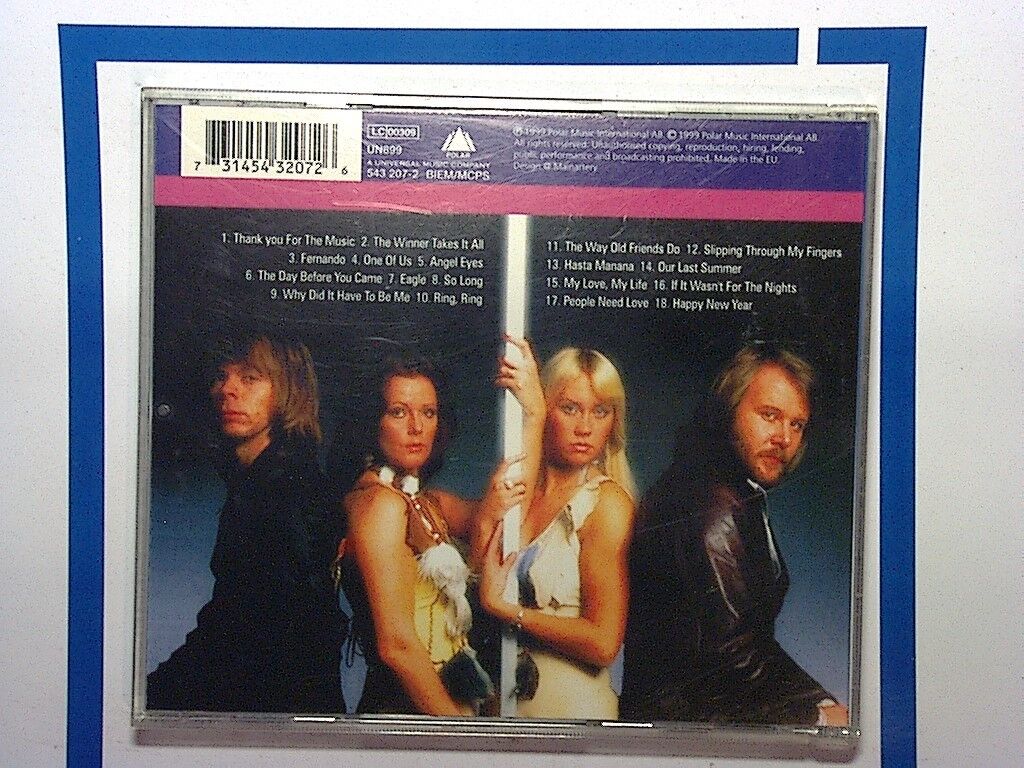 ABBA, Universal Masters, Greatest hits, Pop classics, CD, Disco, 1970s music, Swedish pop, Bookandbeat.com, Iconic band, Dancing Queen, Timeless hits, Pop music, Eurovision winners, Classic pop, Legendary band, Party music, Feel-good, Sing-along, Pop fans, Retro hits,