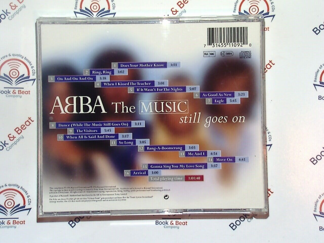 bookandbeat.com, CD, ABBA, The Music Still Goes On, pop music, Swedish band, classic hits, timeless melodies, iconic group, 70s music, disco, vocal harmonies, nostalgic tunes, legendary artists, chart-toppers, new CDs, used CDs, new books, used books, online music store, online bookstore, rare CDs, rare books, affordable books, affordable CDs, book lovers, music enthusiasts, collectible CDs, vintage books,DVD,