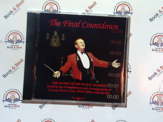 The Bands Of The Royal Marines, The Final Countdown, Military music, CD, Marching band, Patriotic songs, Brass band, Ceremonial music, Traditional, National pride, Bookandbeat.com, Instrumental, History, Military heritage, Emotional music, Anthemic tracks,new CDs, used CDs, new books, used books, online music store, online bookstore, rare CDs, rare books, affordable books, affordable CDs, book lovers, music enthusiasts, collectible CDs, vintage books,DVD,
