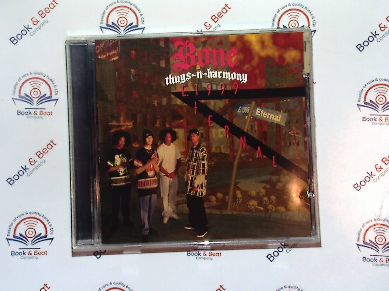 Bone Thugs-n-Harmony, E. 1999 Eternal, hip-hop, rap, 90s rap, gangsta rap, Midwest hip-hop, classic rap, fast rap, melodic rap, legendary album, Thuggish Ruggish, East 1999, hip-hop classics, old school rap, bookandbeat.com,