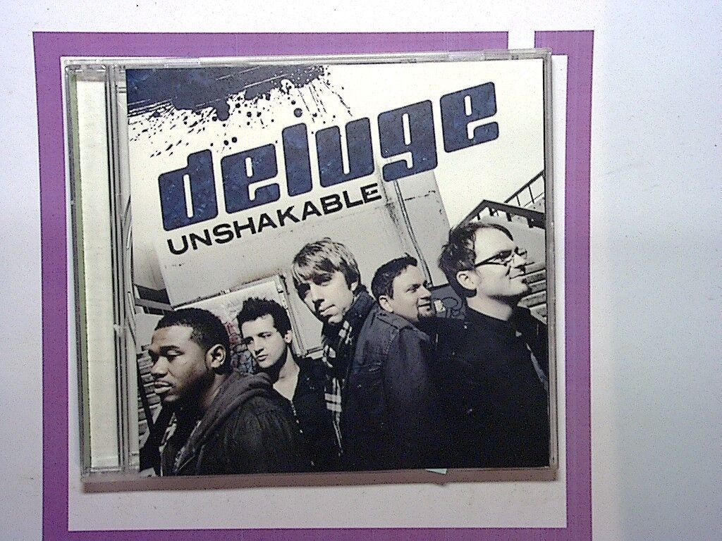 Deluge, Unshakeable, CD, Mint condition, Christian rock, Worship music, Contemporary, Gospel, Praise, bookandbeat.com,