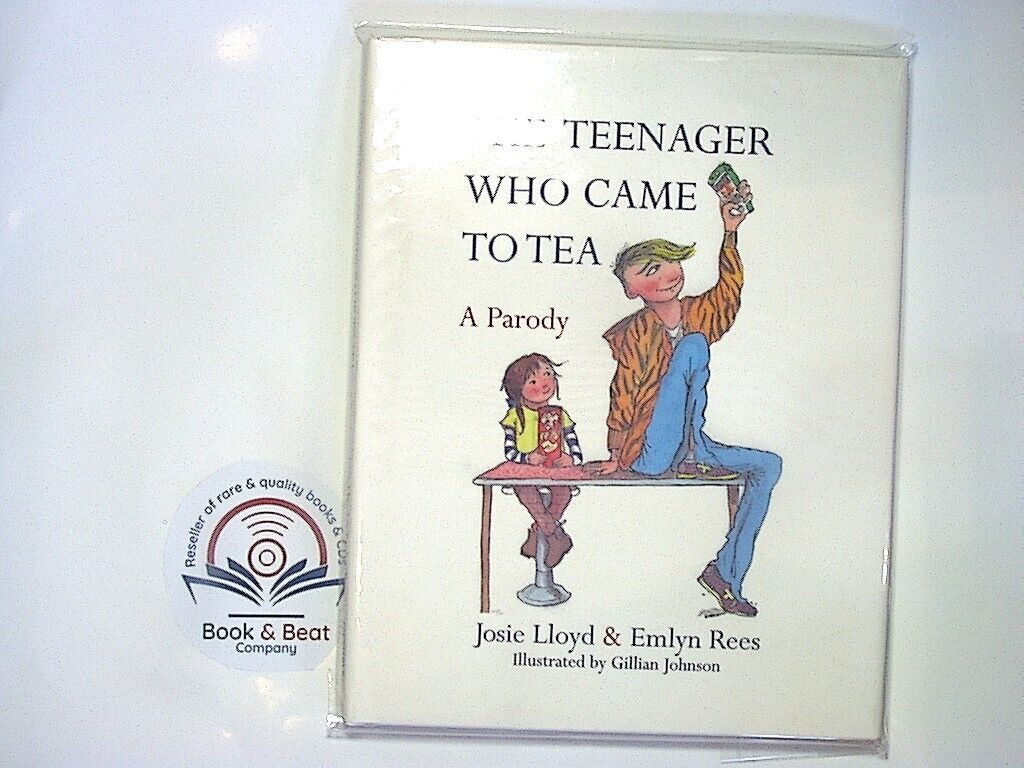 Emlyn Rees, Josie Lloyd, The Teenager Who Came to Tea, Humor, Family, Teenager, Satire, Parenting, Coming-of-age, Modern life, Funny book, Lighthearted, Teen parenting, British humor, Family dynamics, Teen years, Fiction, Illustrated, Bookandbeat.com, Parenting challenges, Witty, Family relationships,