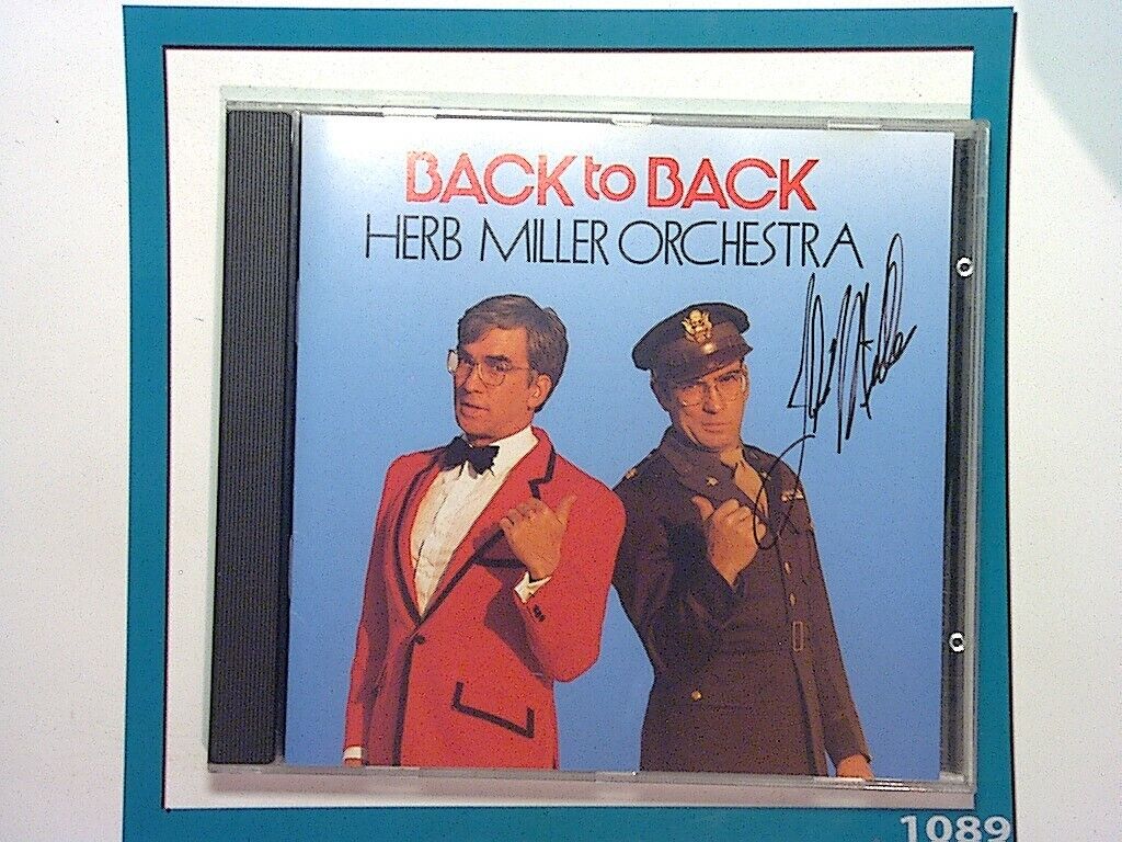 Herb Miller Orchestra, Back to Back, Big Band, Swing Music, Jazz, Classic Jazz, Jazz Orchestra, 50s Music, Signed CD, Jazz Standards, Instrumental Jazz, Vintage Swing, Nostalgic Music, Dance Music, Big Band Jazz, Timeless Music, Jazz Ensemble, Jazz Hits, Lounge Music, Swing Era, Bookandbeat.com,