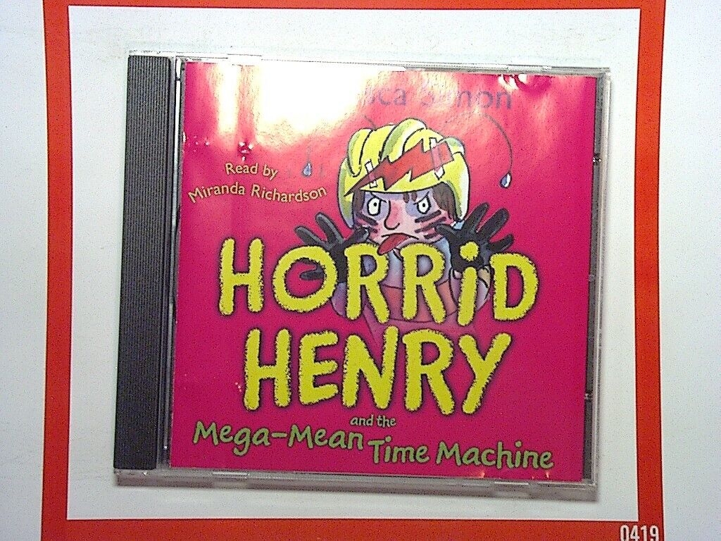 Horrid Henry, Mega-Mean Time Machine, Audiobook, Children's audiobook, CD, Comedy, Adventure, Family entertainment, Bookandbeat.com, Kids stories, Funny, Horrid Henry series, Time travel, Children's literature, Audio drama, Humorous, Storytelling, Kids fiction, Audiobook for kids, Entertaining,