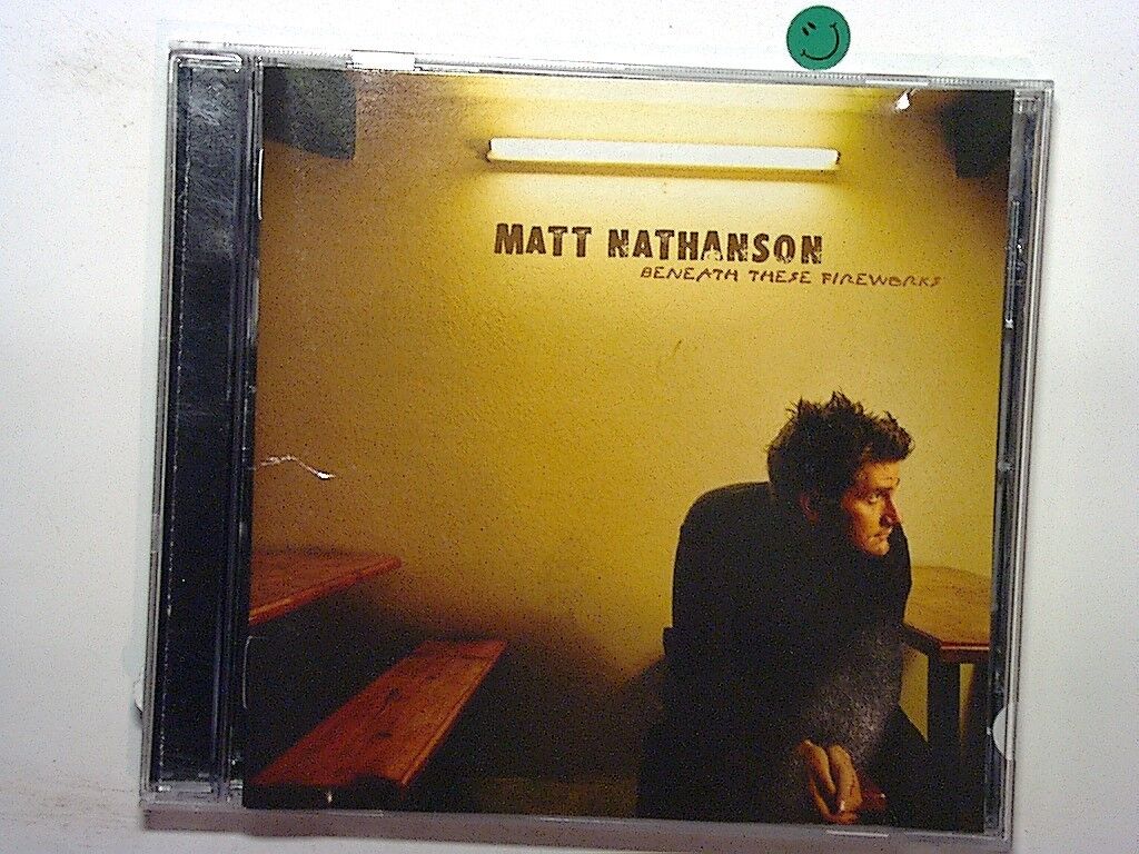 Matt Nathanson, Beneath These Fireworks, Singer-Songwriter, Acoustic Rock, Indie Music, Emotional Ballads, Heartfelt Lyrics, Contemporary Folk, Pop Rock, Soothing Melodies, Timeless Tracks, Rising Artist, Collector's Item, VGC CD, Unique Sound, Bookandbeat.com,new CDs, used CDs, new books, used books, online music store, online bookstore, rare CDs, rare books, affordable books, affordable CDs, book lovers, music enthusiasts, collectible CDs, vintage books,DVD,