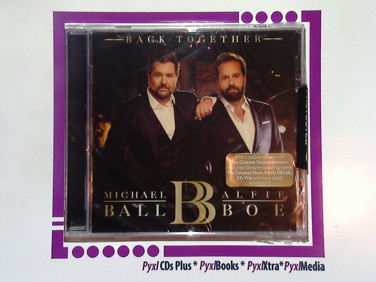 Michael Ball, Alfie Boe, Back Together, Classical Crossover, Vocal Duets, Musical Theatre, Opera Pop, Timeless Classics, Iconic Voices, 2020s Music, Legendary Performers, VGC CD, Nostalgic Music, Collector's Item, Bookandbeat.com,new CDs, used CDs, new books, used books, online music store, online bookstore, rare CDs, rare books, affordable books, affordable CDs, book lovers, music enthusiasts, collectible CDs, vintage books,DVD,