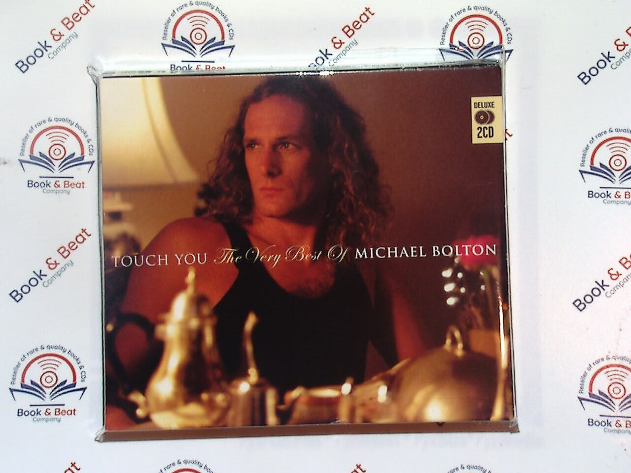 Michael Bolton, Best of, Touch You, CD, Mint condition, Greatest hits, Pop rock, Ballads, Love songs, Classic hits, Bookandbeat.com, Soft rock, 1990s music, Romantic, Iconic vocals, Power ballads, Adult contemporary, Michael Bolton fans, Emotional, Timeless classics, Legendary singer,