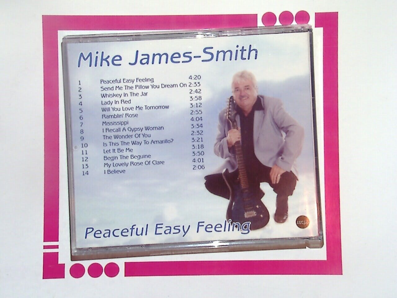 bookandbeat.com, CD, Mike James-Smith, Peaceful Easy Feeling, easy listening, relaxing music, smooth melodies, mellow tunes, peaceful ambiance, calming soundscapes, acoustic arrangements, soulful performance, reflective music, uplifting tracks, gentle rhythms, soothing vocals, chill-out album, serene vibes, timeless classics, heartfelt lyrics, music for relaxation, feel-good songs.