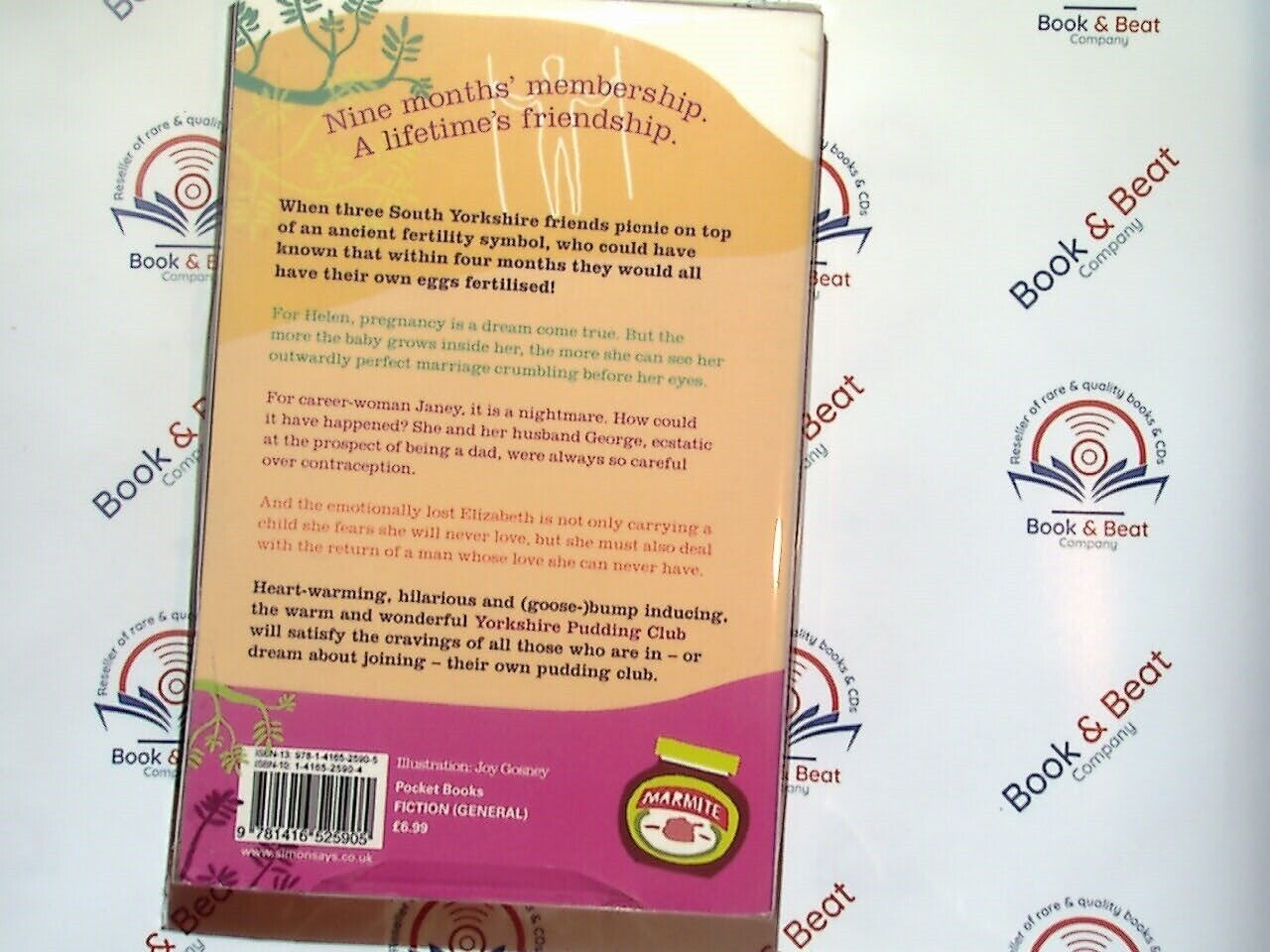 bookandbeat.com, Milly Johnson, The Yorkshire Pudding Club, audiobook, contemporary fiction, British fiction, women's fiction, romance, friendship, family, Yorkshire, humor, uplifting, heartwarming, personal growth, relationships, small-town charm, feel-good story, life challenges.