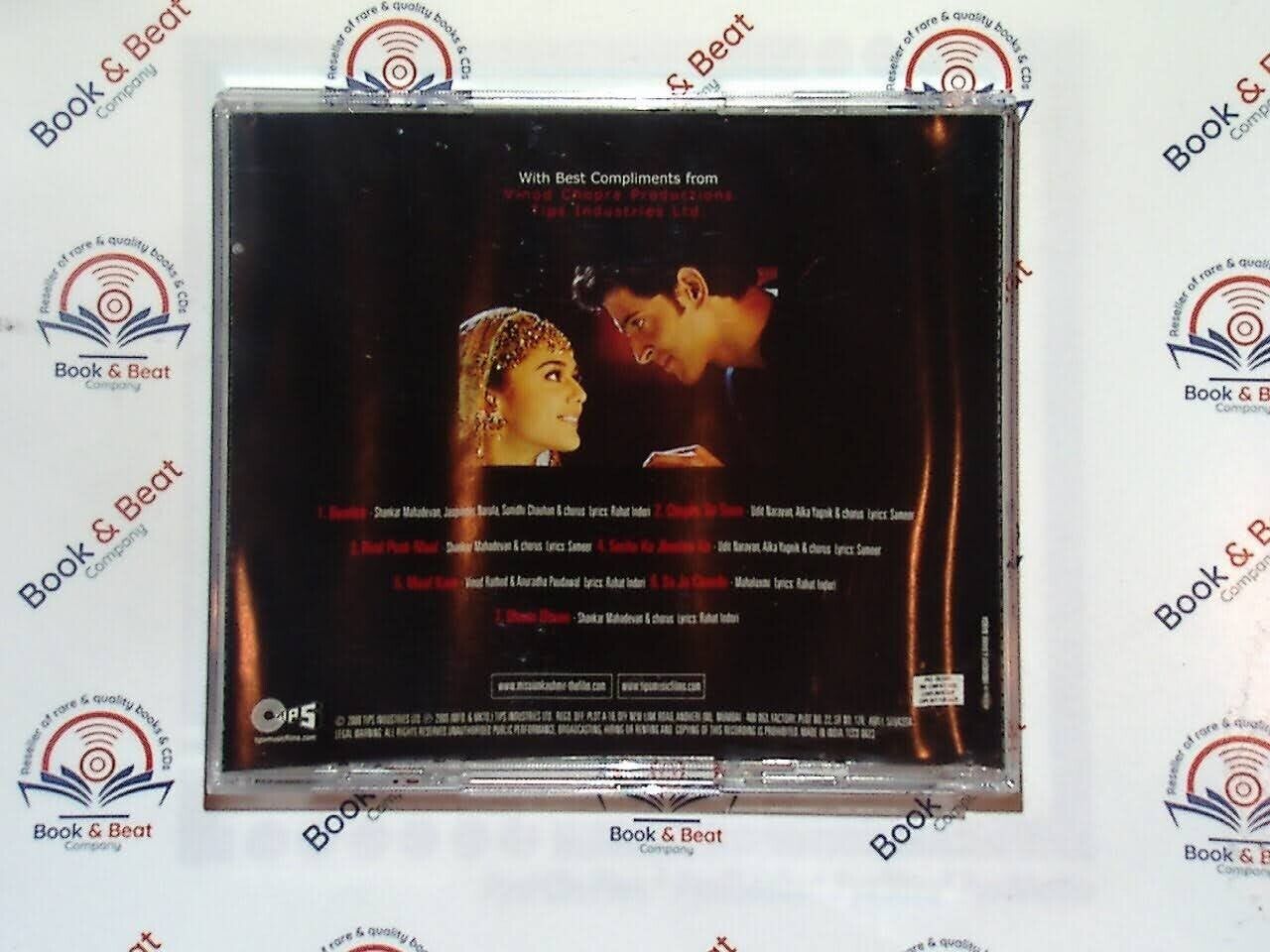 bookandbeat.com, CD, Bollywood, Bollywood music, musical soundtrack, Indian cinema, Bollywood classics, film songs, Hindi music, dance tracks, popular Bollywood, movie hits, Indian pop, traditional and modern, vibrant rhythms, Bollywood beats, cinematic experience, cultural music, Indian melodies, party music, iconic Bollywood,