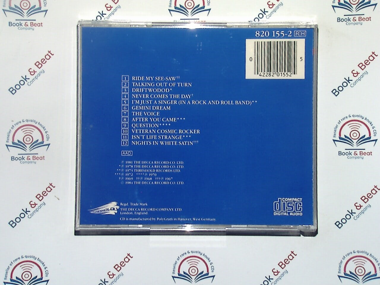 Moody Blues, Voices In The Sky, classic rock, progressive rock, 60s music, timeless hits, symphonic rock, legendary band, greatest hits, psychedelic rock, orchestral rock, rock ballads, soft rock, Moody Blues classics, bookandbeat.com,