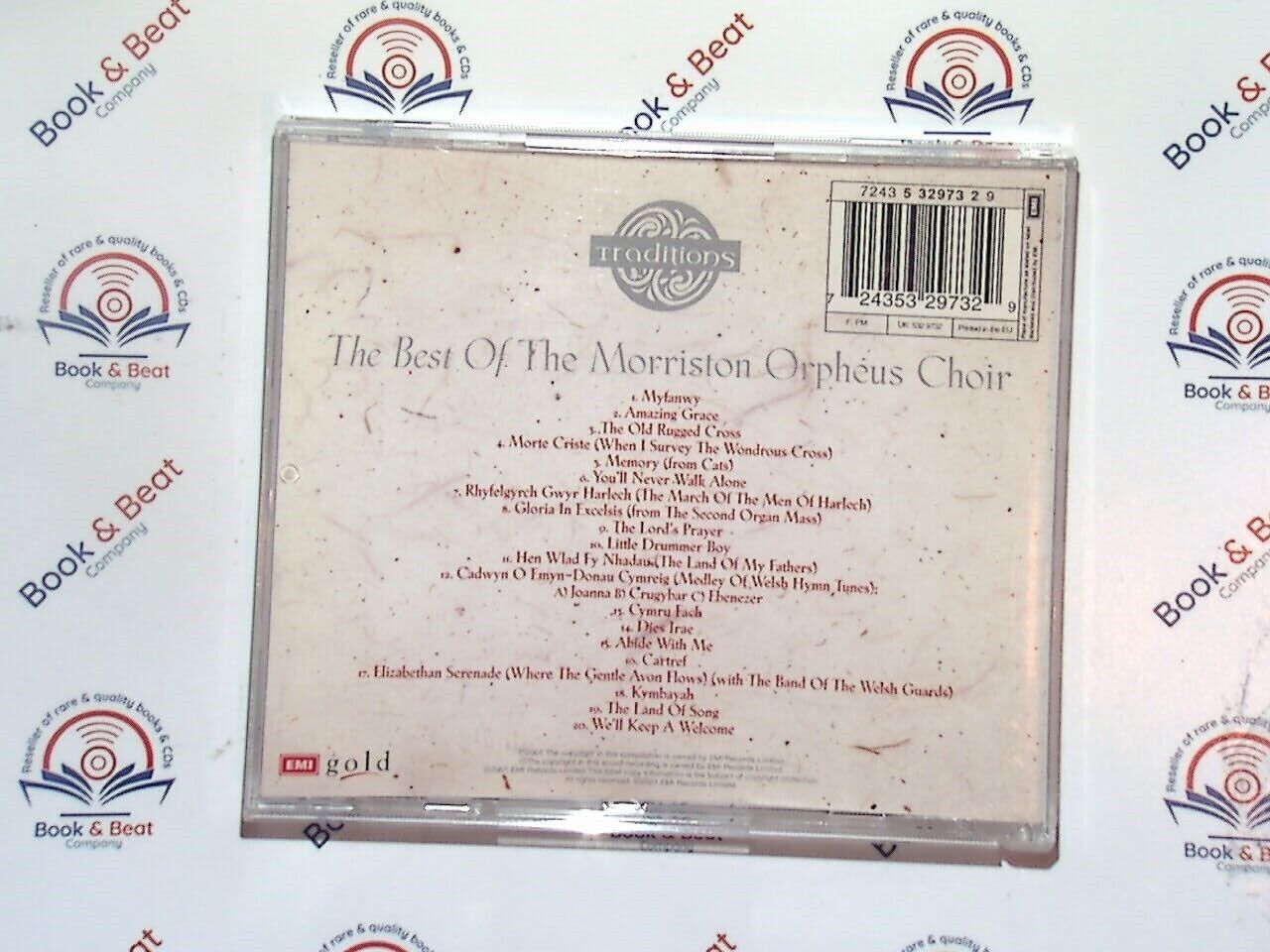 bookandbeat.com, CD, The Morriston Orpheus Choir, The Best Of, Welsh choir, choral music, male voice choir, traditional hymns, classical vocals, powerful harmonies, inspirational music, vocal ensemble, timeless classics, rich vocals, orchestral arrangements, new CDs, used CDs, new books, used books, online music store, online bookstore, rare CDs, rare books, affordable books, affordable CDs, book lovers, music enthusiasts, collectible CDs, vintage books,DVD,