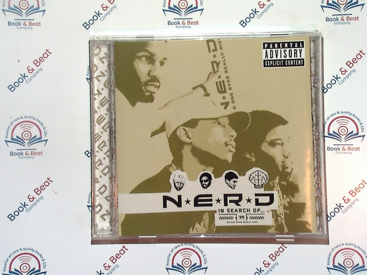 N.E.R.D., In Search Of, Pharrell Williams, Chad Hugo, hip hop, funk rock, alternative music, Neptunes, rap, soulful grooves, electronic beats, experimental music, pop fusion, N.E.R.D. album, groove-based tracks, bookandbeat.com,new CDs, used CDs, new books, used books, online music store, online bookstore, rare CDs, rare books, affordable books, affordable CDs, book lovers, music enthusiasts, collectible CDs, vintage books,DVD,
