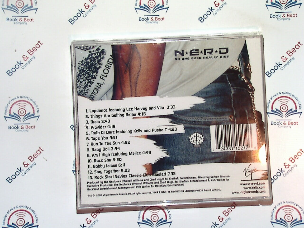 N.E.R.D., In Search Of, Pharrell Williams, Chad Hugo, hip hop, funk rock, alternative music, Neptunes, rap, soulful grooves, electronic beats, experimental music, pop fusion, N.E.R.D. album, groove-based tracks, bookandbeat.com,new CDs, used CDs, new books, used books, online music store, online bookstore, rare CDs, rare books, affordable books, affordable CDs, book lovers, music enthusiasts, collectible CDs, vintage books,DVD,