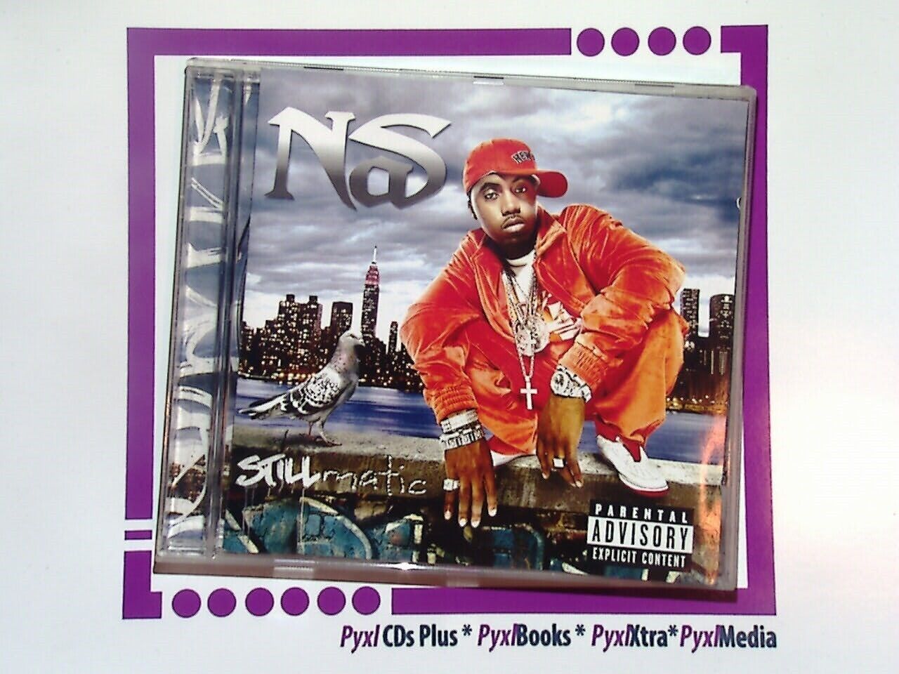 NAS, Stillmatic, Hip-hop, Rap, Album, Classic hip-hop, 2001, East Coast rap, Lyrics, Iconic tracks, CD, American rapper, Underground hip-hop, Golden age hip-hop, Contemporary rap, Best-selling album, Social commentary, Music industry, Bookandbeat.com, Influential artist, Hip-hop culture,