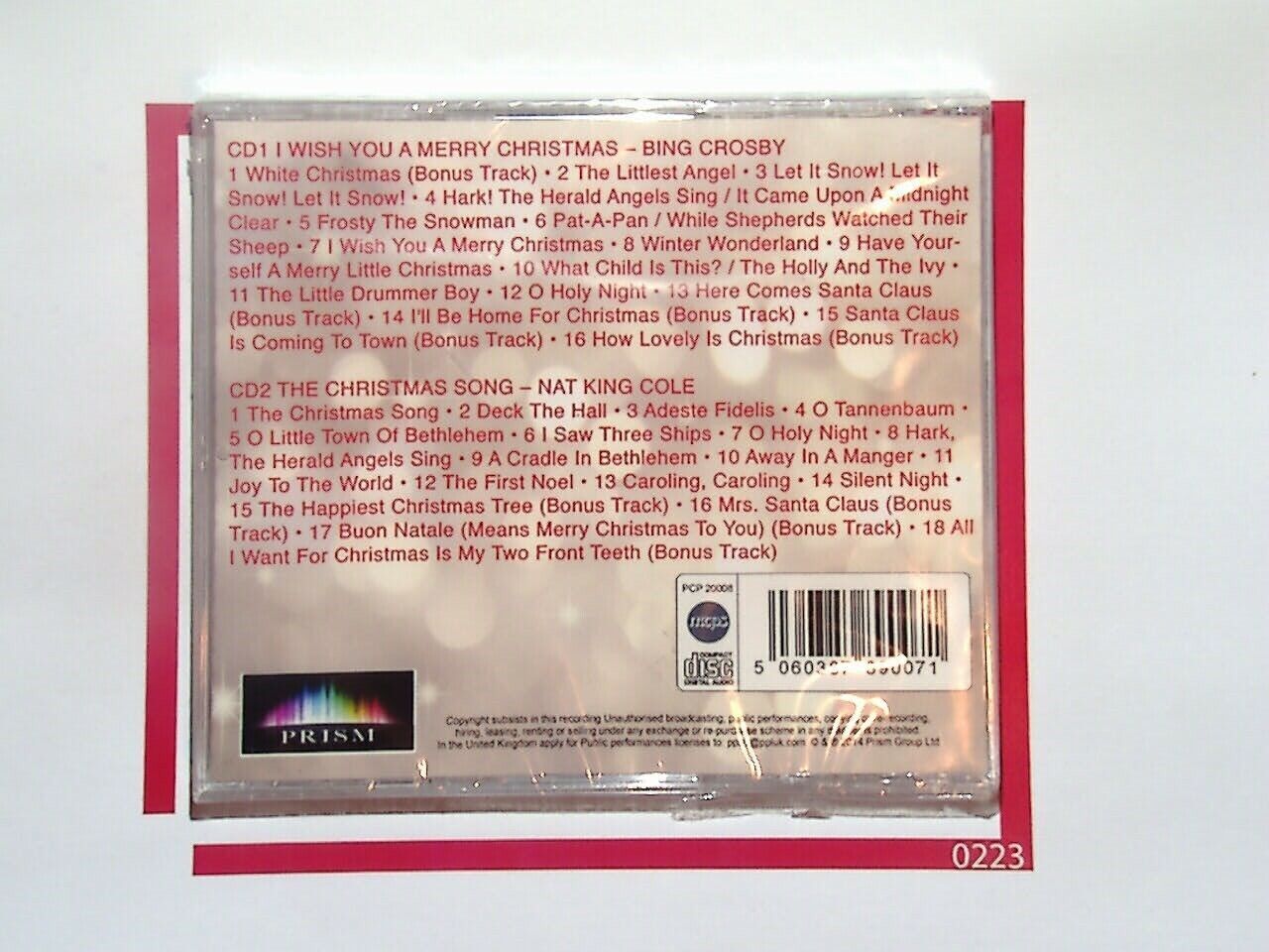 bookandbeat.com, CD, Nat King Cole, Bing Crosby, Merry Christmas From, holiday music, Christmas classics, festive songs, iconic duets, smooth vocals, holiday cheer, timeless Christmas, jazz Christmas, classic holiday album, Christmas standards, nostalgic Christmas, yuletide favorites, seasonal music, crooner classics, joyful tunes, holiday spirit, iconic holiday voices, winter songs, warm melodies, holiday tradition