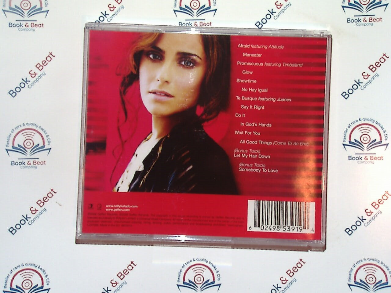 Nelly Furtado, Loose, pop music, R&B, hip-hop influences, 2000s hits, Timbaland production, Say It Right, Promiscuous, Maneater, chart-topping album, dance-pop, Canadian artist, hit singles, Grammy-nominated, best-selling album, bookandbeat.com,new CDs, used CDs, new books, used books, online music store, online bookstore, rare CDs, rare books, affordable books, affordable CDs, book lovers, music enthusiasts, collectible CDs, vintage books,DVD,
