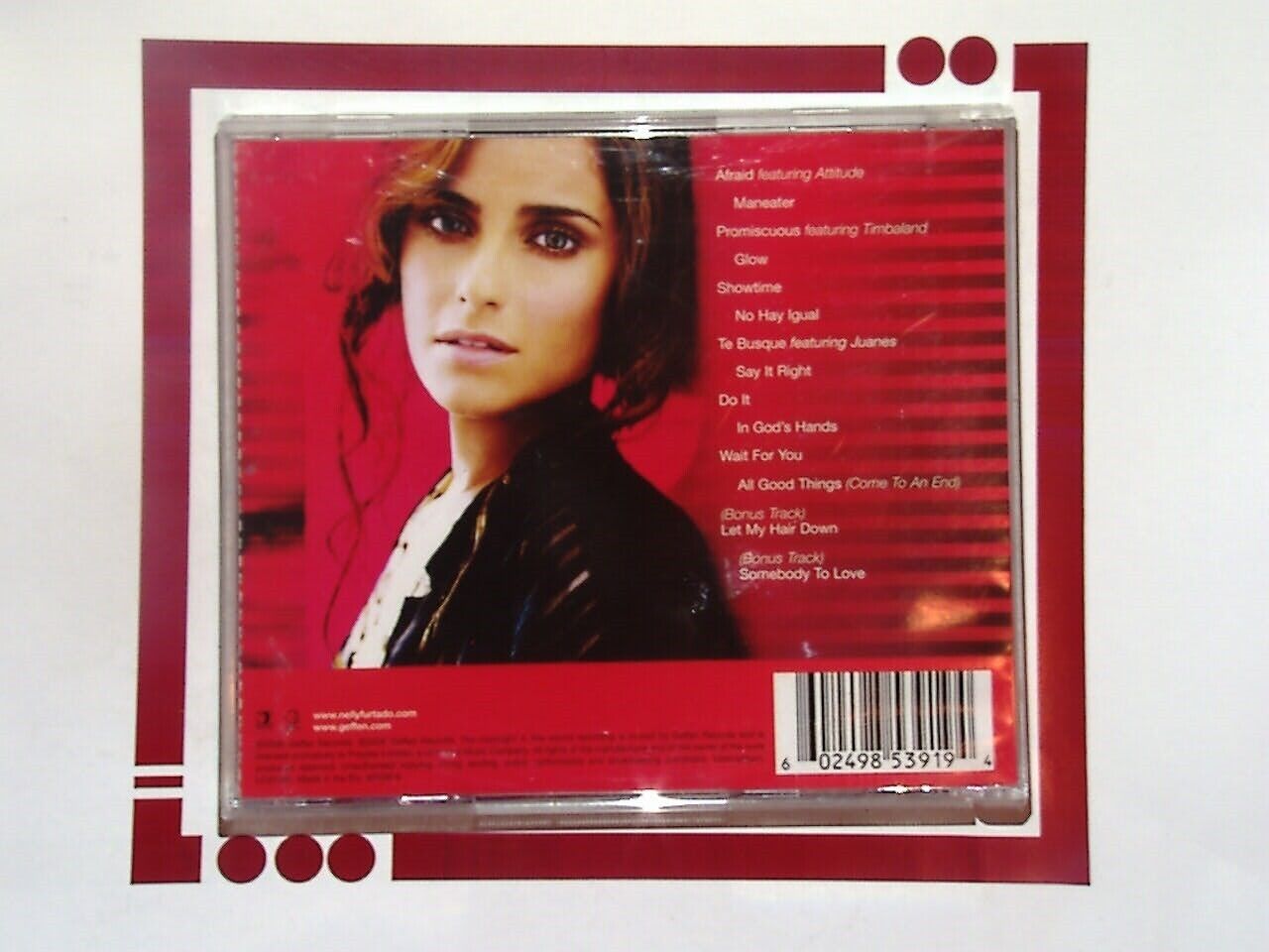 Nelly Furtado, Loose, pop music, R&B, hip-hop influences, 2000s hits, Timbaland production, Say It Right, Promiscuous, Maneater, chart-topping album, dance-pop, Canadian artist, hit singles, Grammy-nominated, best-selling album, bookandbeat.com,new CDs, used CDs, new books, used books, online music store, online bookstore, rare CDs, rare books, affordable books, affordable CDs, book lovers, music enthusiasts, collectible CDs, vintage books,DVD,