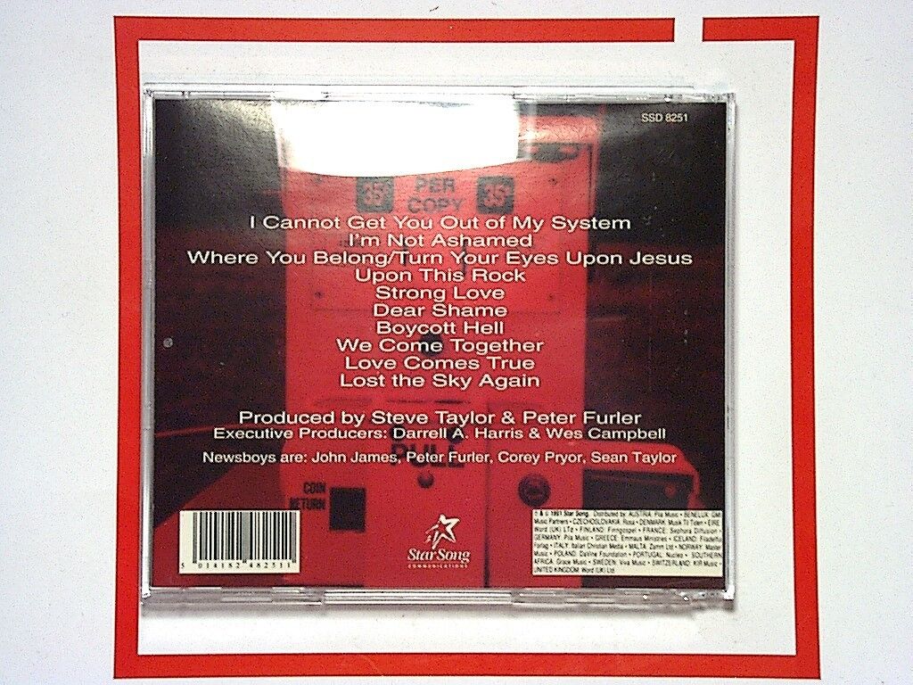 bookandbeat.com, Newsboys, Not Ashamed, Christian rock, worship music, contemporary Christian music, CCM, faith-based music, inspirational songs, gospel rock, Newsboys album, Christian band, uplifting music, spiritual songs, praise and worship, Christian anthems, religious music, 1990s Christian rock, Christian worship album, Christian pop,