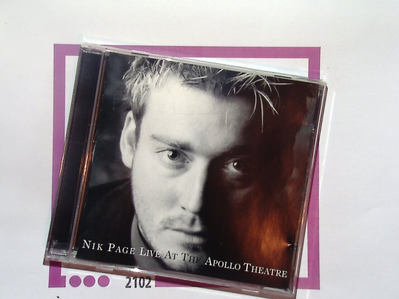 Bookandbeat.com, Nick Page, Live At The Apollo Theatre, CD, Live Performance, Acoustic, Folk Music, Singer-Songwriter, Concert Recording, Authentic Sound, Live Album, Music Album, Collectible, Apollo Theatre Performance, Guitar Music, Intimate Performance,