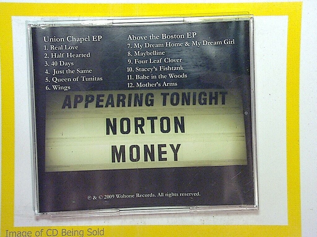 bookandbeat.com, CD, Norton Money, Union Chapel EP, Above The Boston EP, Americana, folk rock, melodic harmonies, acoustic, emotional storytelling, live performances.