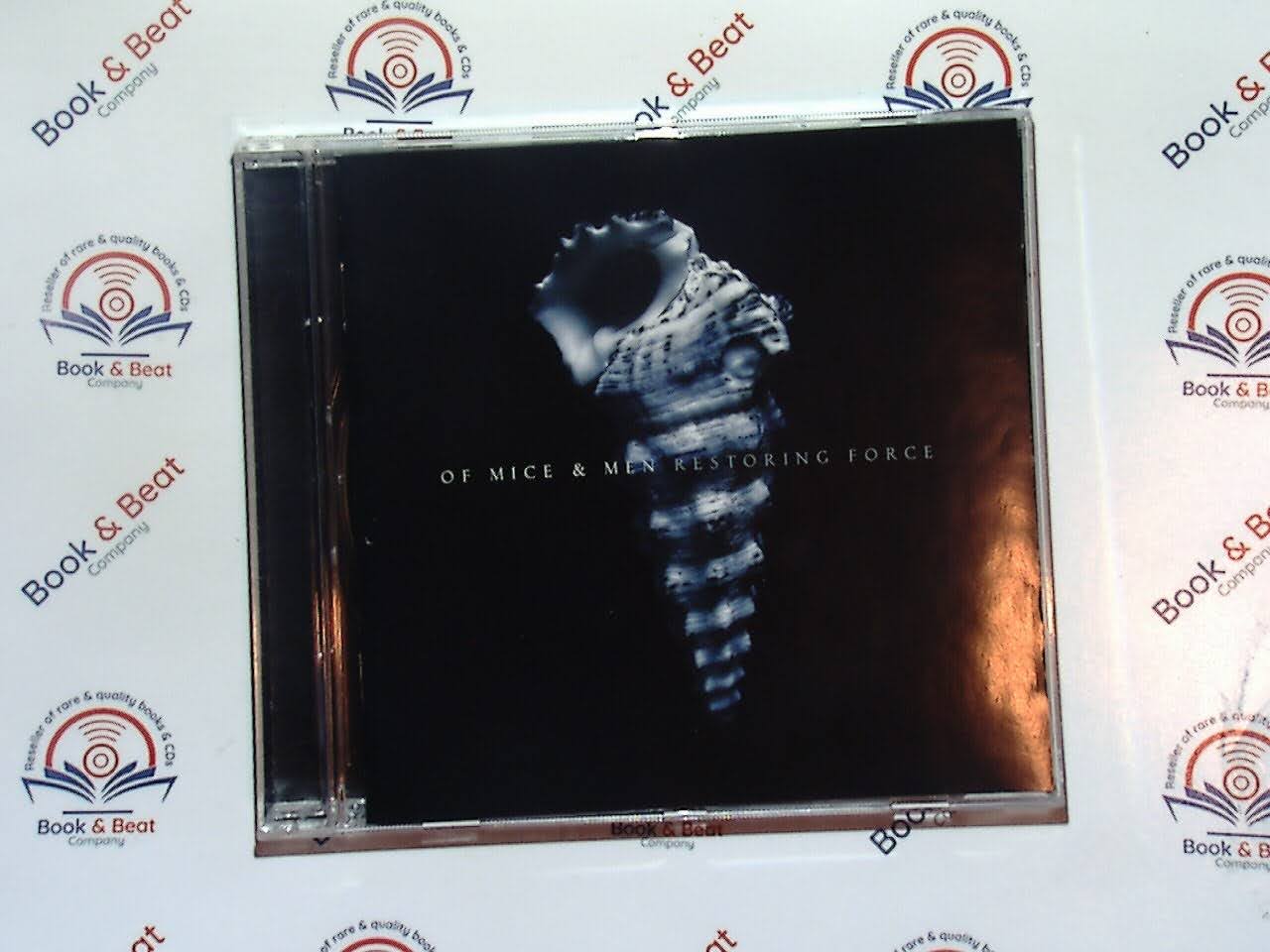 bookandbeat.com, CD, Of Mice & Men, Restoring Force, metalcore, post-hardcore, alternative metal, heavy riffs, powerful vocals, emotional lyrics, breakdowns, anthemic choruses, aggressive sound, rock music, 2010s metal, fan favorite, new CDs, used CDs, new books, used books, online music store, online bookstore, rare CDs, rare books, affordable books, affordable CDs, book lovers, music enthusiasts, collectible CDs, vintage books,DVD,