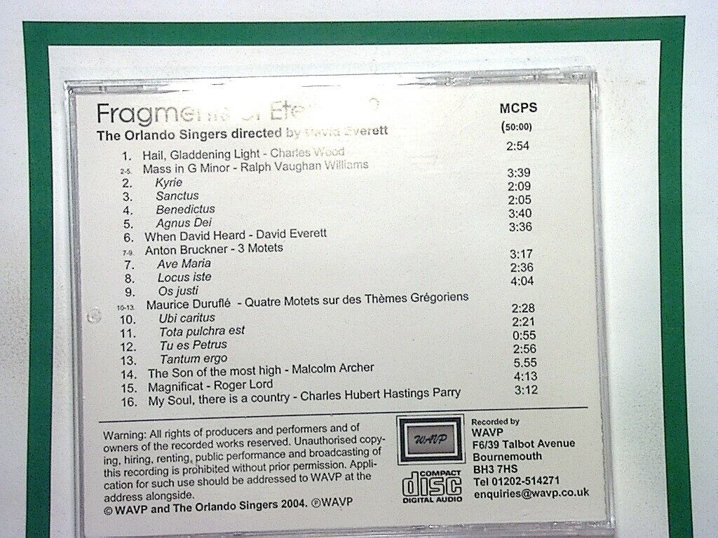 bookandbeat.com, choral music, Orlando Singers, David Everett, Fragments Of Eternity 2, vocal ensemble, classical choral, ethereal harmonies, sacred music, timeless beauty, vocal brilliance, spiritual themes, elegant arrangements, emotive performances, choir music, music for reflection, classical vocals, soothing sounds, music enthusiasts, collector’s item, serene melodies,