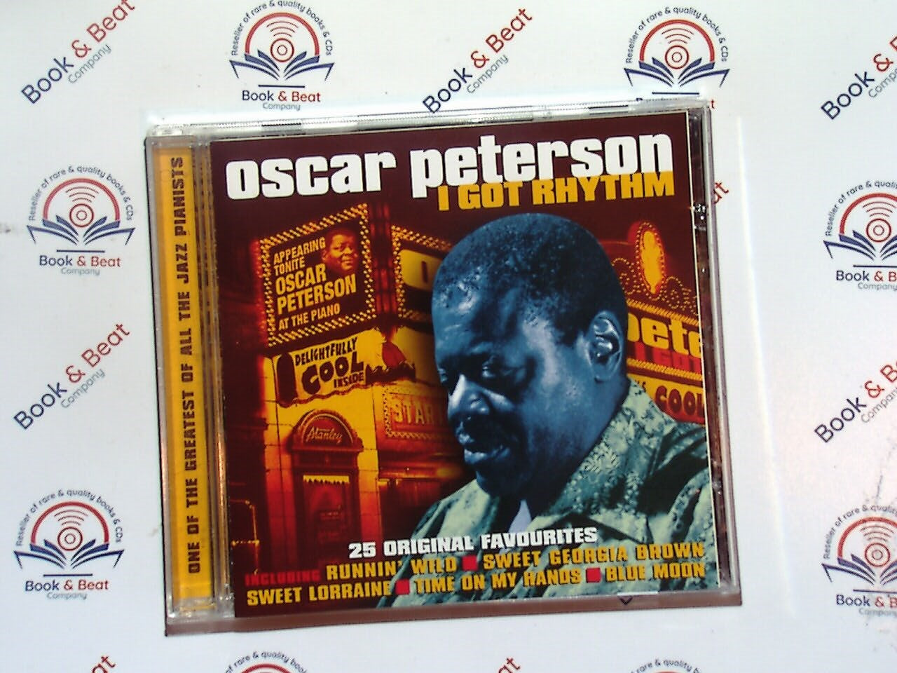 bookandbeat.com, Oscar Peterson, jazz, classic jazz, swing, I Got Rhythm, piano jazz, legendary pianist, jazz standards, jazz collection, instrumental jazz, jazz album, jazz legend, jazz trio, jazz classics, piano performance, iconic jazz music, Oscar Peterson collection, rhythmic jazz, jazz enthusiasts, jazz icon, jazz music history.