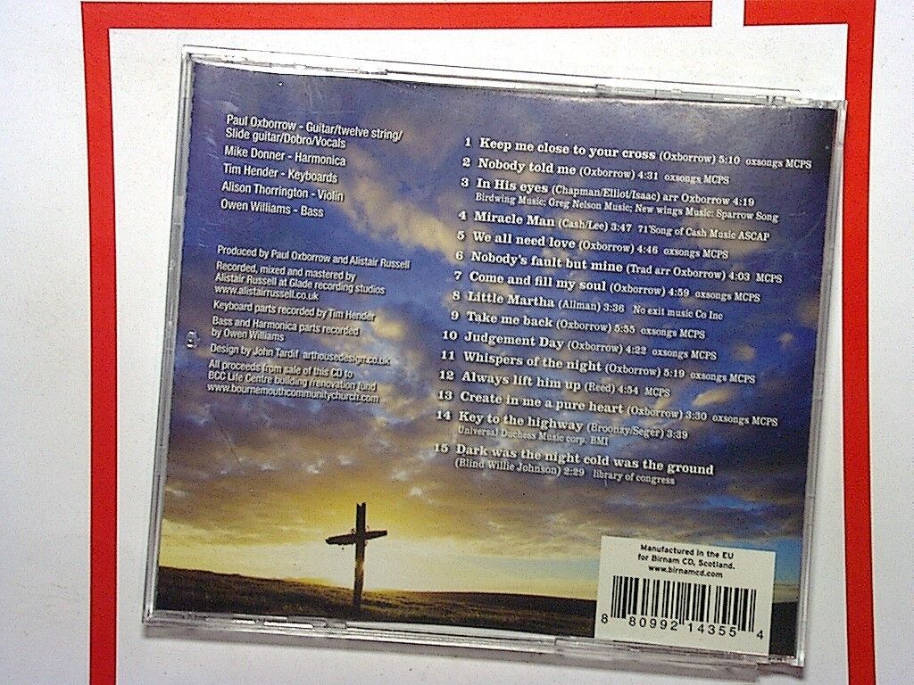 Paul Oxborrow, Close To Your Cross, Christian music, Worship music, CD, Faith-based, Religious, Bookandbeat.com, Inspirational, Praise and worship, Devotional, Contemporary Christian, Gospel, Uplifting, Spiritual music, Jesus, Worship experience, Christian songs, Sacred music, Christian album, Worship songs,