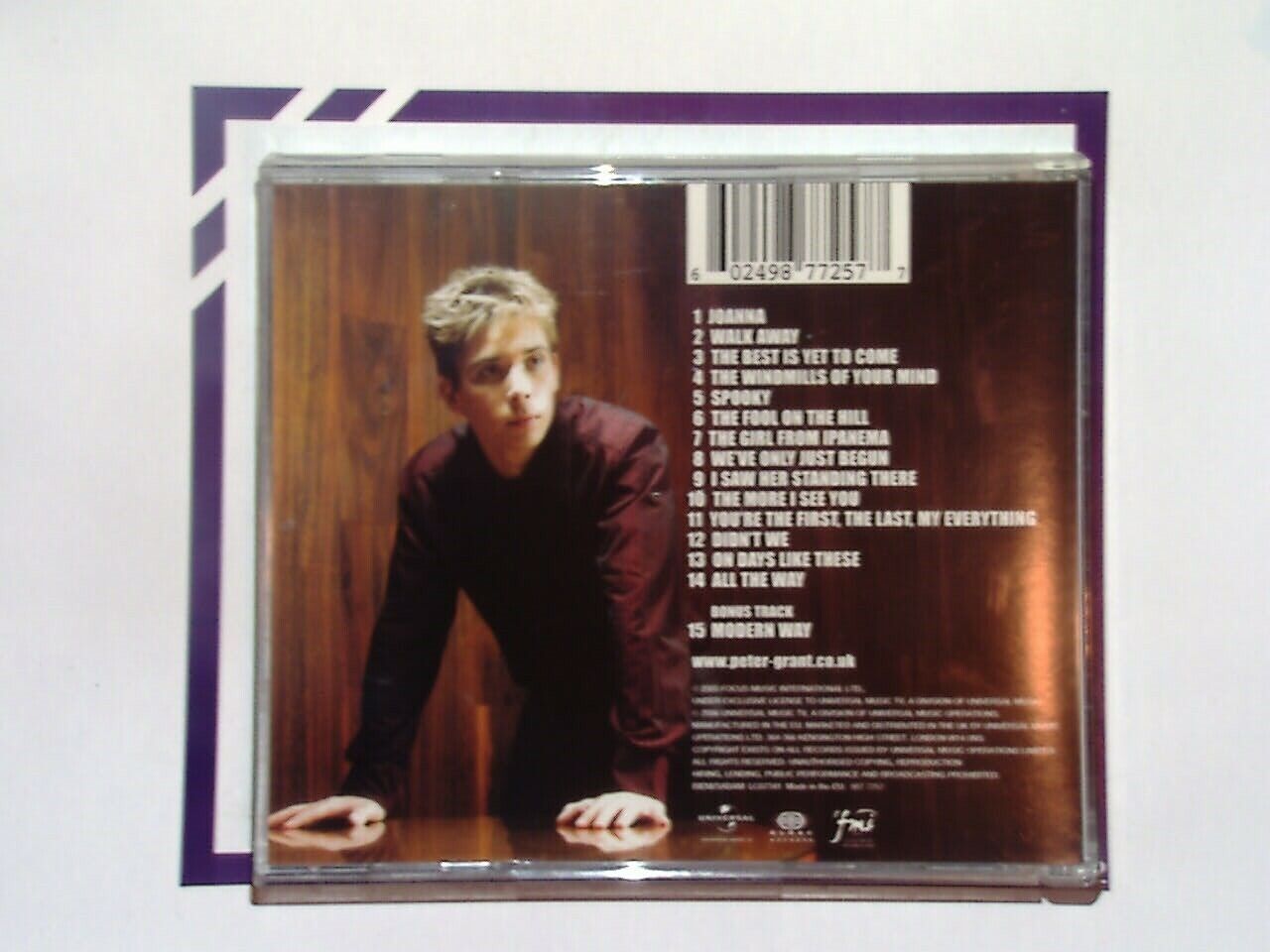 Peter Grant, New Vintage, CD, Jazz, Bookandbeat.com, Crooner, Swing, Big band, Classic standards, Smooth vocals, Male vocalist, Melodic, Contemporary jazz, Timeless sound, 2000s music, Easy listening, Romantic ballads, Old-school charm, Sophisticated, Emotional, Retro vibe, Jazz fans, Music enthusiasts,