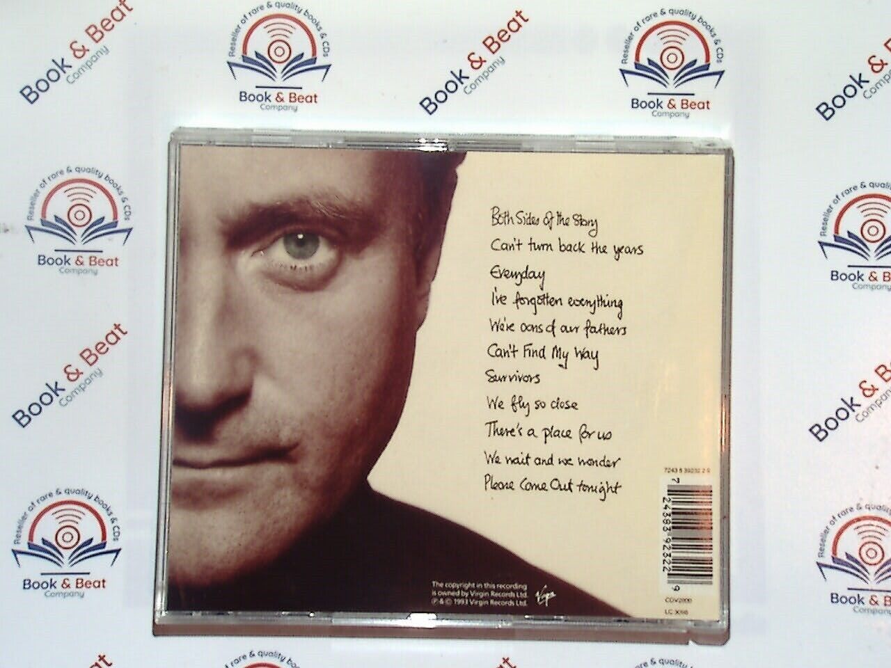 Phil Collins, Both Sides, Classic Rock, Soft Rock, 1990s Music, Iconic Albums, Legendary Artist, Timeless Hits, Emotional Ballads, Pop Rock, VGC CD, Nostalgic Music, Collector's Item, Singer-Songwriter, Bookandbeat.com,new CDs, used CDs, new books, used books, online music store, online bookstore, rare CDs, rare books, affordable books, affordable CDs, book lovers, music enthusiasts, collectible CDs, vintage books,DVD,