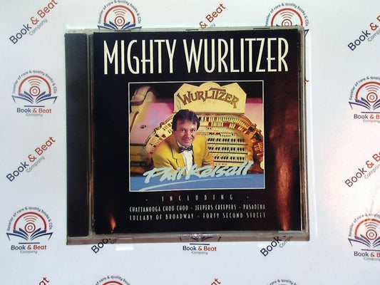 bookandbeat.com, CD, Phil Kelsall, organ music, instrumental, romantic melodies, easy listening, Wurlitzer organ, timeless classics, smooth harmonies, relaxing music, musical theatre, orchestral arrangements, nostalgic tunes, Mighty Wurlitzer, new CDs, used CDs, new books, used books, online music store, online bookstore, rare CDs, rare books, affordable books, affordable CDs, book lovers, music enthusiasts, collectible CDs, vintage books,DVD,