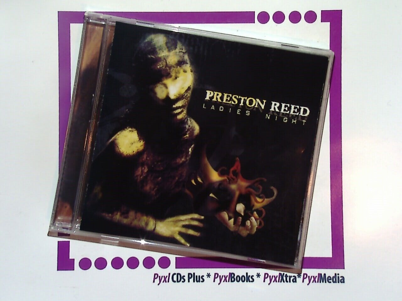 Preston Reed, Ladies Night, CD, Bookandbeat.com, Acoustic guitar, Fingerstyle guitar, Instrumental, Guitar virtuoso, Jazz fusion, Folk influences, Percussive guitar, Contemporary guitar, Solo performance, Innovative techniques, Melodic compositions, Guitar improvisation, Rhythmic complexity, Blues influences, Smooth jazz, Acoustic music, Guitar artistry, Modern folk, Indie acoustic,