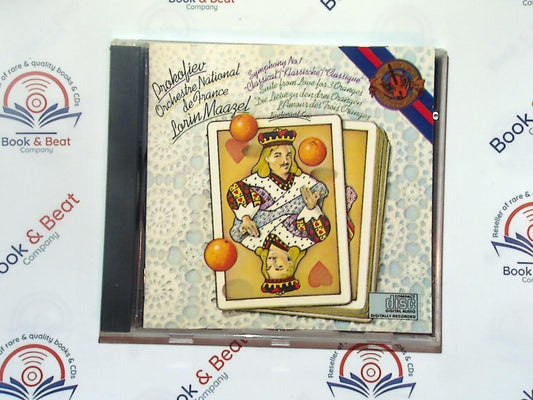 bookandbeat.com, CD, Prokofiev, Classical Symphony, CBS Masterworks, symphony, classical music, orchestral, Sergei Prokofiev, Russian composer, Symphony No. 1, neo-classical, 20th century music, orchestral performance, classical masterpiece, iconic symphony, music collection, symphonic album, historical recording, CBS label, classical favorites, orchestral classics