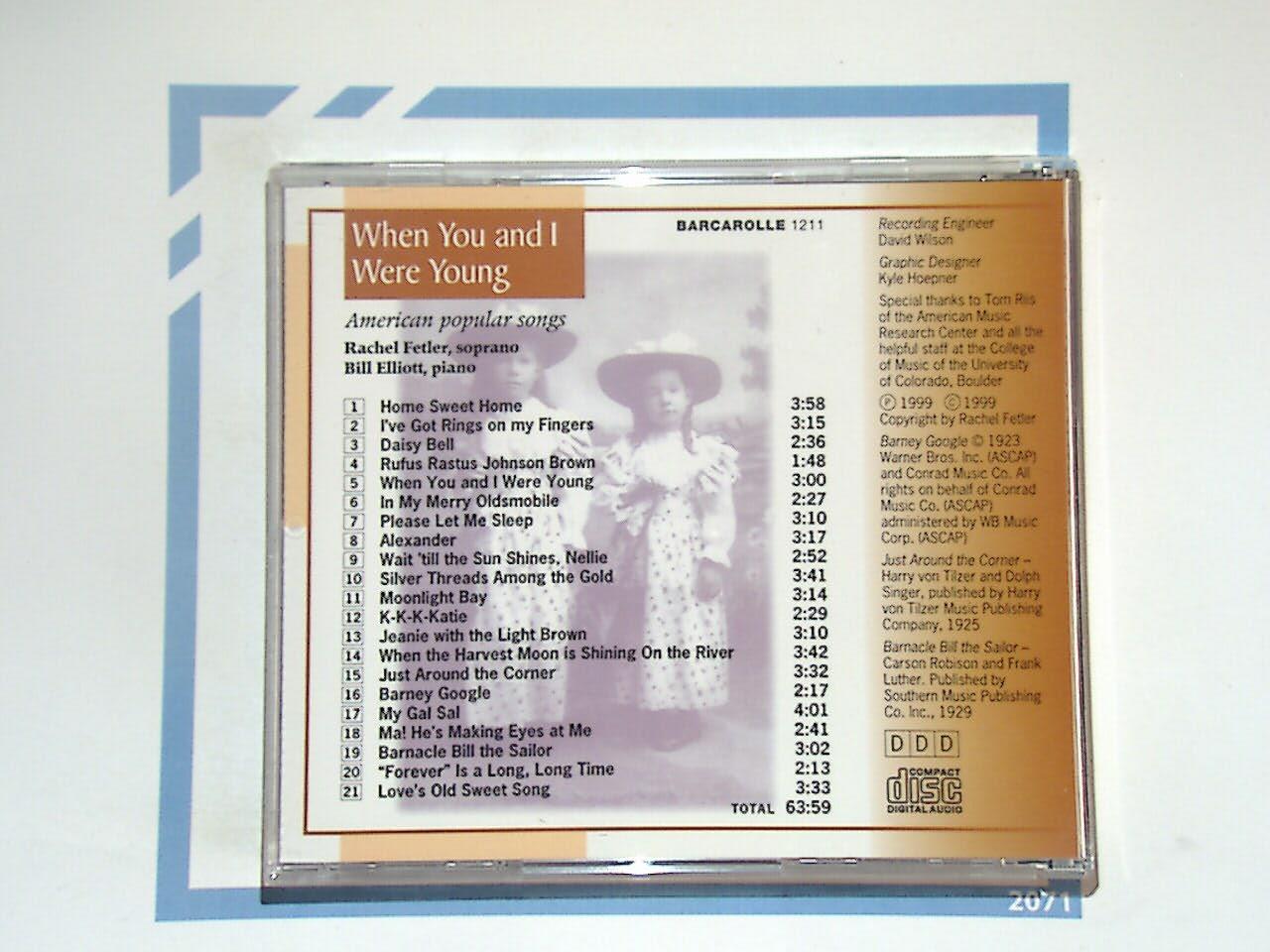 Rachel Fetler, Bill Elliott, When You And I Were Young, Folk Music, Acoustic Duo, Nostalgic Songs, Singer-Songwriter, Vocal Harmony, Traditional Folk, Acoustic Guitar, Folk Ballads, Classic Folk Tunes, Timeless Melodies, Americana, Folk Revival, Storytelling Songs, Gentle Vocals, Heartfelt Music, Acoustic Folk, Bookandbeat.com,