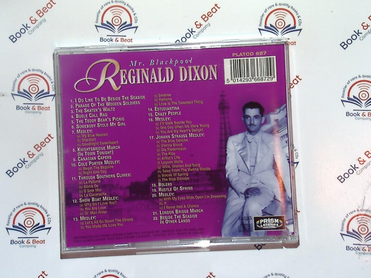 bookandbeat.com, Reginald Dixon, Mr. Blackpool, organ music, Blackpool Tower, ballroom, traditional music, vintage, instrumental, classic hits, entertainment, nostalgia, British music, organist, iconic performer, seaside entertainment, timeless classics, heritage music.
