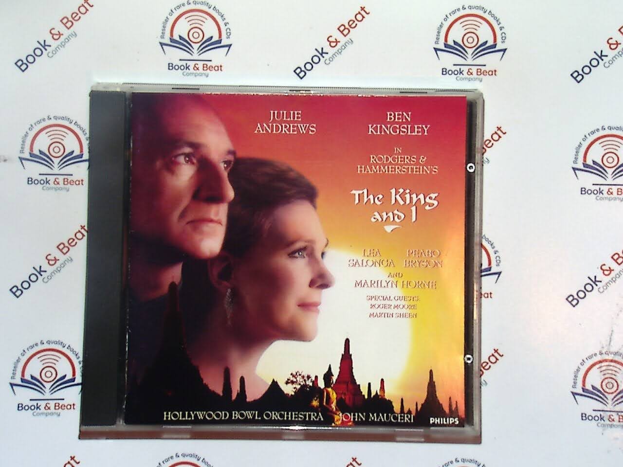 bookandbeat.com, CD, Rodgers & Hammerstein, The King and I, Julie Andrews, Ben Kingsley, musical soundtrack, Broadway classic, film adaptation, orchestral arrangements, show tunes, timeless melodies, golden age musicals, theatrical performance, iconic duets, classic Hollywood, new CDs, used CDs, new books, used books, online music store, online bookstore, rare CDs, rare books, affordable books, affordable CDs, book lovers, music enthusiasts, collectible CDs, vintage books,DVD,