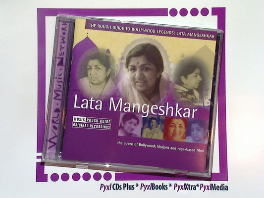 
bookandbeat.com, CD, Rough Guide, Bollywood Legends, Lata Mangeshkar, Bollywood music, Indian cinema, playback singer, iconic, classic Bollywood, Indian culture, vintage songs, melodious voice, India, Bollywood classics, timeless, musical legend, Hindi film music, Indian heritage, Bollywood hits, soulful, evergreen