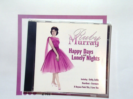 bookandbeat.com, Ruby Murray, classic pop, Happy Days And Lonely Nights, timeless vocals, nostalgic tunes, 1950s music, emotional ballads, vintage charm, golden age hits, iconic artist, elegant melodies, heartfelt performances, easy listening, music history, collector’s item, soothing sounds, music enthusiasts, retro vibes, timeless classics, romantic songs,