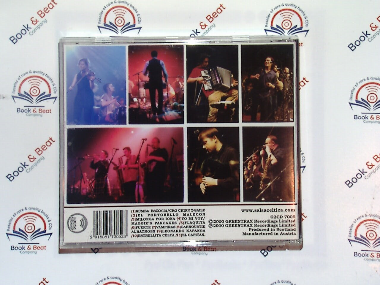 Salsa Celtica, The Great Scottish Latin Adventure, CD, Bookandbeat.com, Salsa music, Latin fusion, Scottish folk, World music, Unique blend, Dance rhythms, Celtic influence, Latin beats, Traditional music, Uplifting, Energetic, Instrumental, Folk fusion, Cross-cultural, Party vibes, Melodic, World fusion, Music enthusiasts,