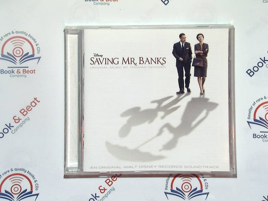 bookandbeat.com, CD, Disney Soundtrack, Saving Mr. Banks, Thomas Newman, movie soundtrack, orchestral score, biographical film, emotional themes, cinematic music, 2013 film, iconic composer, instrumental, Disney movie, heartwarming, Mary Poppins, classic film inspiration, dramatic music, melodic, orchestration, memorable