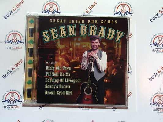 bookandbeat.com, CD, Sean Brady, Great Irish Pub Songs, Irish folk music, traditional Irish songs, pub classics, Celtic music, sing-along songs, Irish heritage, folk ballads, drinking songs, Gaelic music, lively tunes, Irish culture, classic folk, bookandbeat.com,new CDs, used CDs, new books, used books, online music store, online bookstore, rare CDs, rare books, affordable books, affordable CDs, book lovers, music enthusiasts, collectible CDs, vintage books,DVD,
